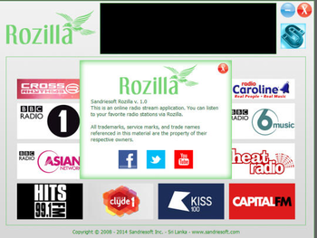 Sandriesoft Rozilla screenshot