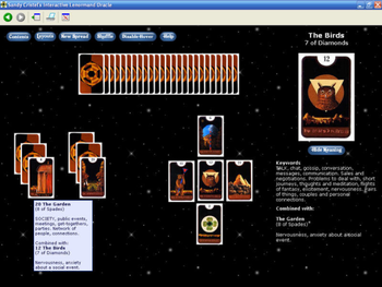 Sandy Cristel's Lenormand Oracle screenshot