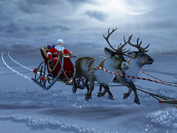 Santa Claus 3D Screensaver screenshot