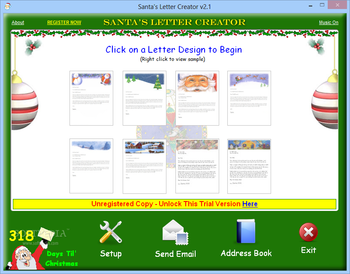Santa's Letter Creator screenshot