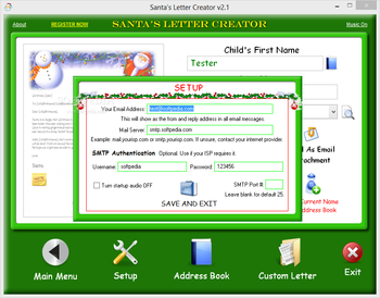 Santa's Letter Creator screenshot 4