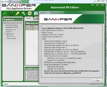 SanXfer screenshot