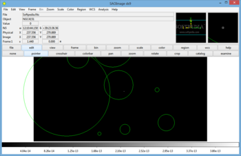 SAOImage DS9 screenshot