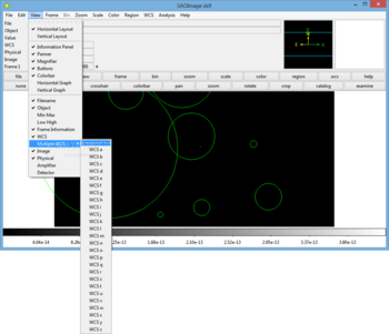 SAOImage DS9 screenshot 3