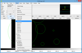 SAOImage DS9 screenshot 5