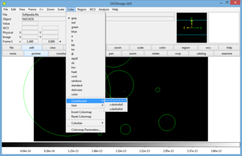 SAOImage DS9 screenshot 7