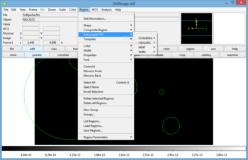 SAOImage DS9 screenshot 8