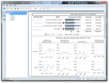 SAP Crystal Reports Viewer screenshot