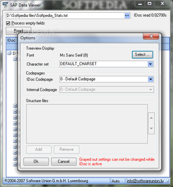 SAP Data Viewer screenshot 2