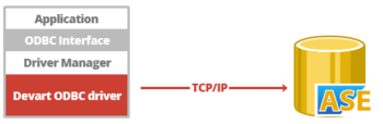 SAP Sybase ODBC driver  screenshot
