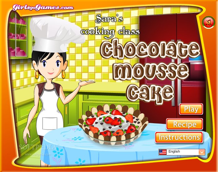 Sara's Cooking Class: Choco Mousse Cake Game Free Download