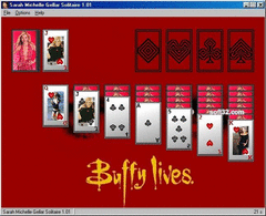 Sarah Michelle Gellar Solitaire screenshot 3