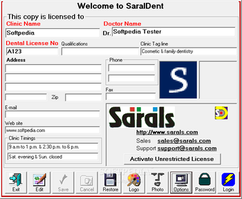 SaralDent screenshot