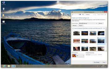 Sardinian Shores Theme screenshot