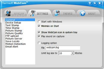 SarmSoft WebCam screenshot 2