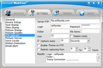 SarmSoft WebCam screenshot 6
