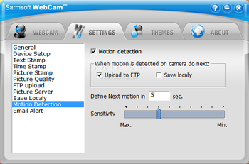 SarmSoft WebCam screenshot 8