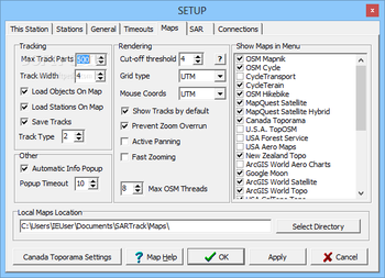 SARTrack screenshot 13