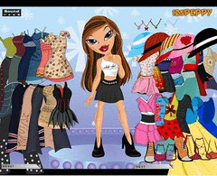 Sasha Bratz Dress Up Game screenshot 2