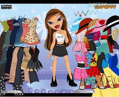 Sasha Bratz Dress Up Game screenshot 3