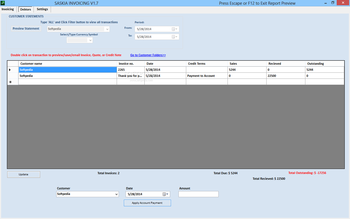 Saskia Invoicing screenshot 3