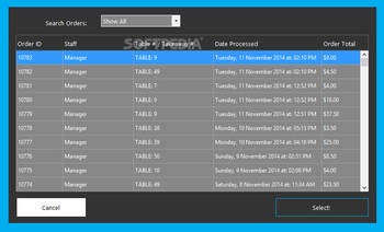 SASSCO POS for Hospitality screenshot 3