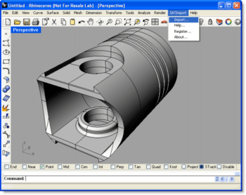 SAT Import for Rhino screenshot