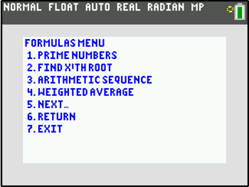 SAT Operating System For TI-84+ C Silver Edition screenshot