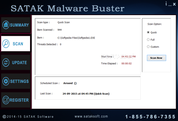 Satak Malware Buster screenshot 2