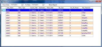 SATAK Splitter Enterprise Edition screenshot 2