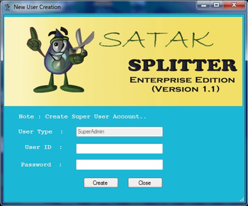 SATAK Splitter Enterprise Edition screenshot 4