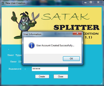 SATAK Splitter Enterprise Edition screenshot 5