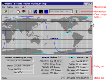 Satellite Tracker screenshot