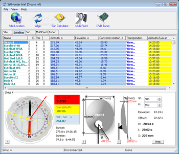 SatHunter screenshot