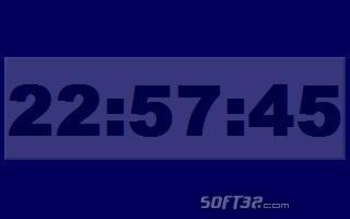 Saturn-7 Clock screenshot