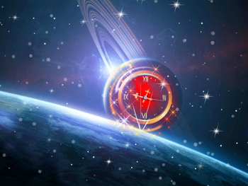 Saturn Scream Christmas ScreenSaver screenshot