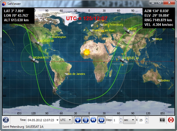 SatViewer screenshot