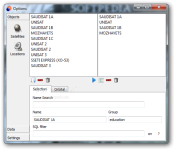 SatViewer screenshot 2