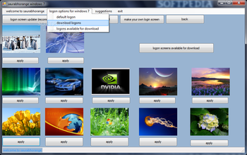 saurabhorange logon screen changer screenshot 2