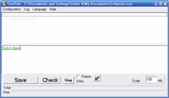 SavDisk screenshot