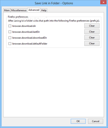 Save Link in Folder screenshot 4