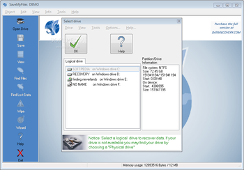 SaveMyFiles screenshot