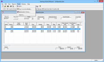 Savings Bond Wizard screenshot 6