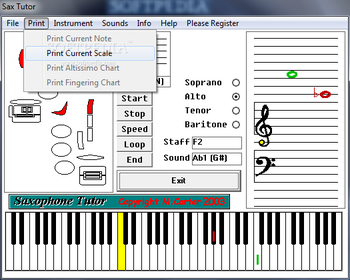 Sax Tutor screenshot 3