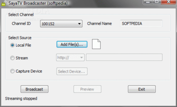 SayaTV Broadcaster screenshot