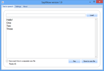 SayItNow screenshot