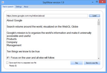 SayItNow screenshot 2