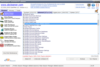 SB Cleaner Standard Edition screenshot 2