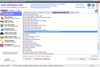 SB Cleaner Standard Edition screenshot 3