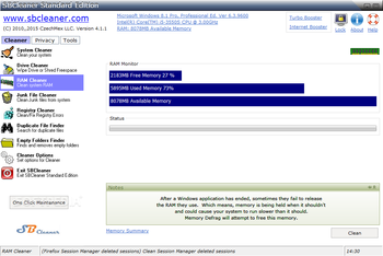 SB Cleaner Standard Edition screenshot 5